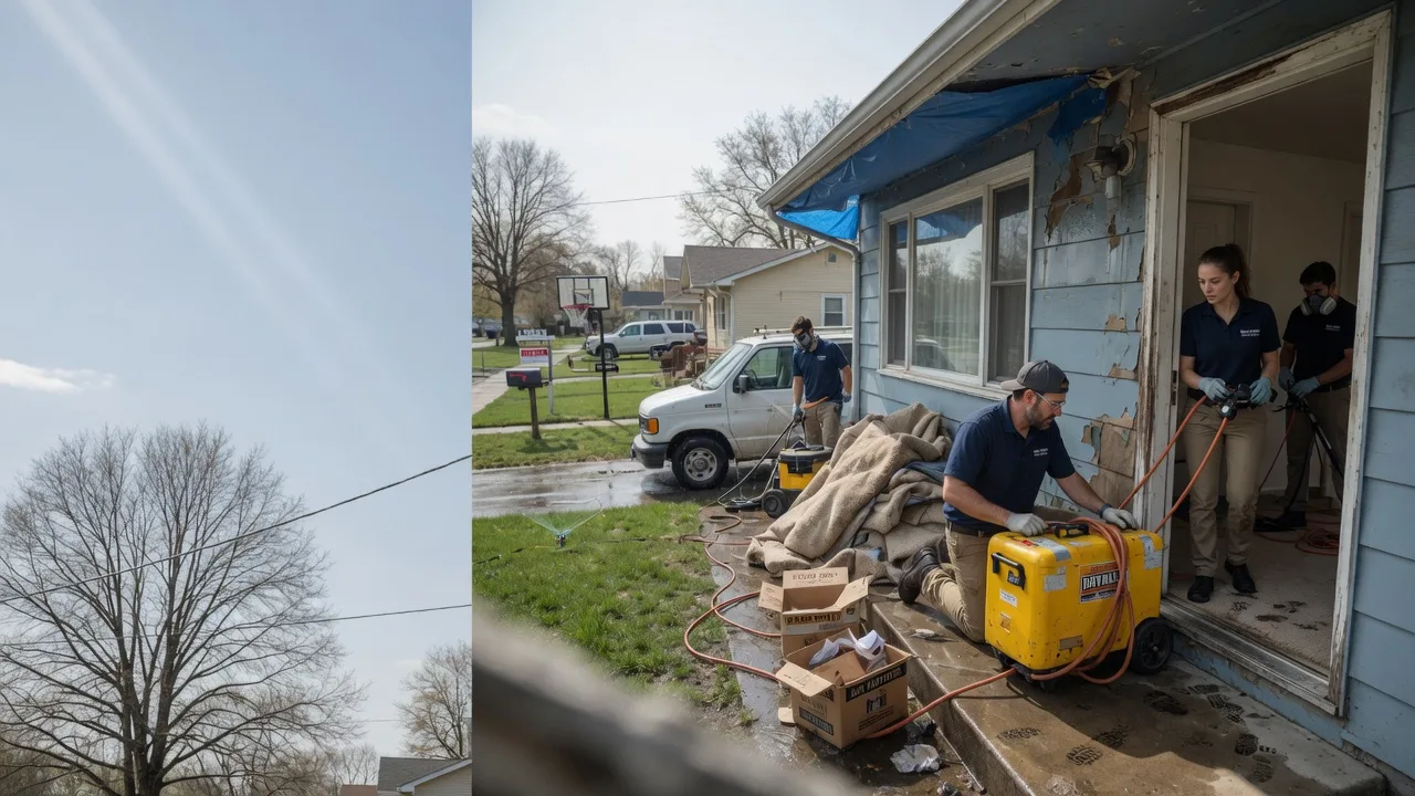 Basement Flood Cleanup in Sheridan, CA near me